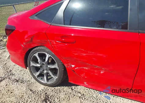 2025 Honda Civic Hybrid Sport/Sport Touring из США, поврежденный, VIN 2HGFE4F85SH332452